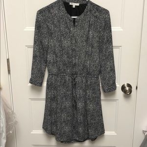 Black and white dress